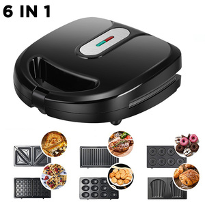 Nuovo Mini Grill Elettrico per Panini di Alta Qualità 2026, <span class=keywords><strong>Tostapane</strong></span> e <span class=keywords><strong>Piastra</strong></span> per Sandwich 6 in 1, <span class=keywords><strong>Tostapane</strong></span> per Sandwich 3 in 1 SW050 - Product Image 1