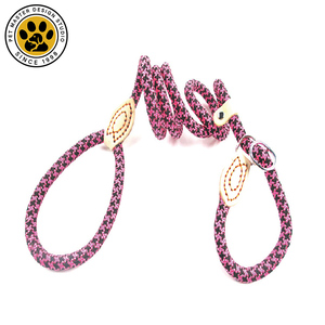 SinSky güçlü sağlam ağır köpek kayma kurşun örgülü halat köpek kayma tasma ile trafik yastıklı <span class=keywords><strong>2</strong></span> kolları - Product Image 1