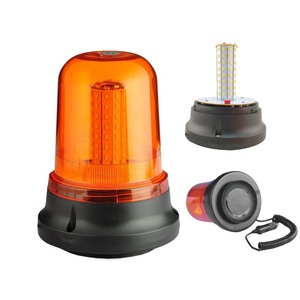 ไฟเตือนแบบหมุนได้80หลอด LED ไฟเตือนหลังคารถฉุกเฉิน IP6 12-48VDC - Product Image 1