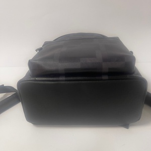 Hot PU Leather Laptop <b>Backpack</b> Waterproof Big <b>Black</b> Travel Bag <b>for</b> Men <b>Women</b> School Rucksack with Computer Book Features - Product Image 5