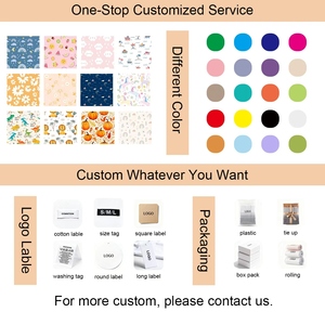 Pijamas de Bambú Personalizadas para Bebé con Cremallera Bidireccional, Pijamas Convertibles para <span class=keywords><strong>Recién</strong></span> <span class=keywords><strong>Nacidos</strong></span>, Pijamas de Bambú para <span class=keywords><strong>Bebés</strong></span> Niños y Niñas - Product Image 4