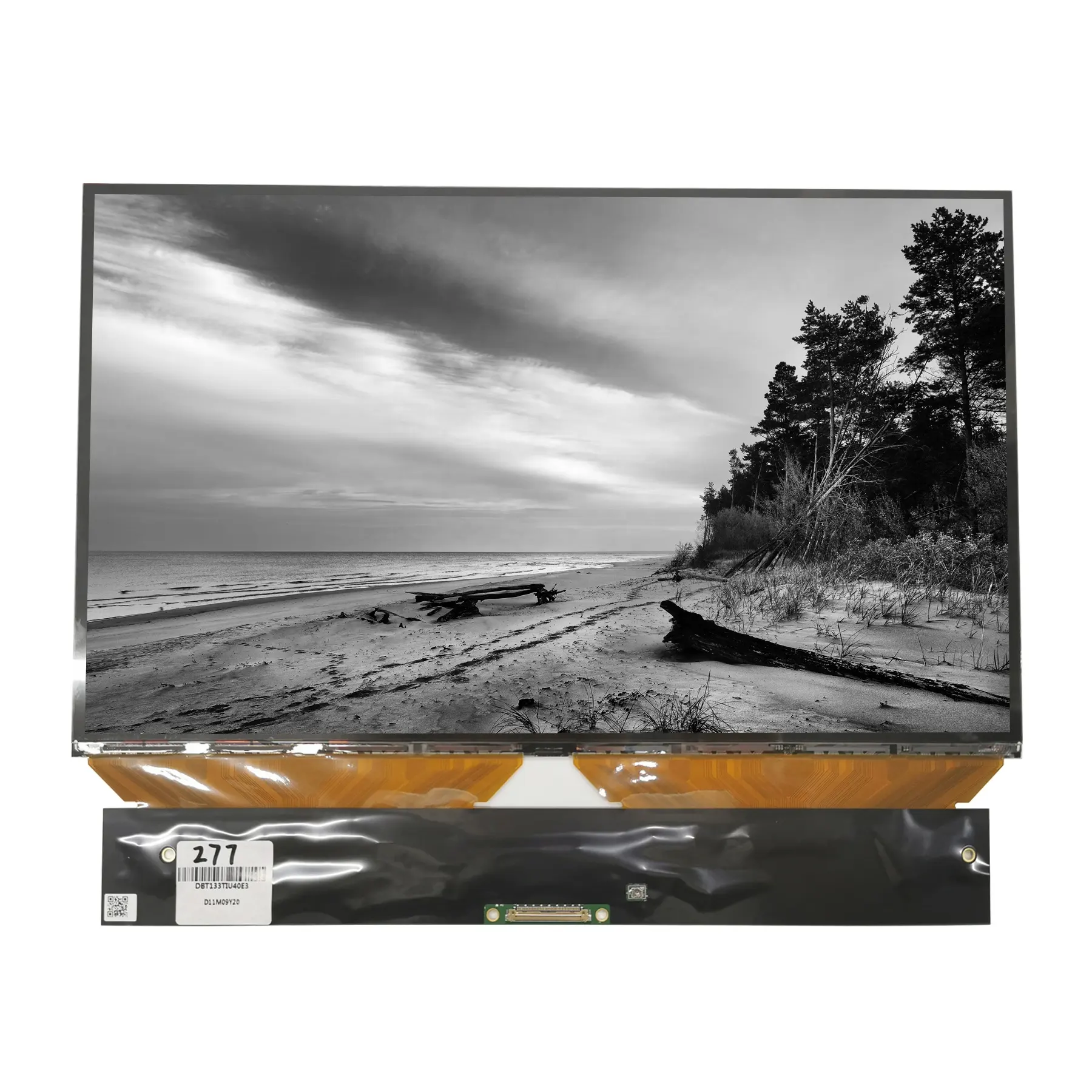Alta resolución: 3840x2160 13,3 pulgadas monocromo 4k pantalla LCD