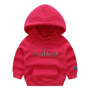 Ventes en gros de sweats à capuche unis pour enfants, vêtements pour bébés garçons, provenant de la vente en ligne à Hong Kong - Product Image 2