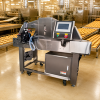 Machine de pulvérisation d'huile sur convoyeur, équipement d'huilage de surface alimentaire pour l'usine de fabrication de snacks, automatisée