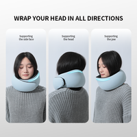 Nouvel arrivage Oem Oem Oreiller cervical ergonomique réglable en forme de U en mousse à mémoire de forme Oreiller cervical de voyage pour avion, voiture, train, bureau, repos