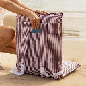 Silla de <span class=keywords><strong>Playa</strong></span> Plegable Portátil, Personalizable, Resistente, Cómoda, Reclinable en 5 Posiciones, Ligera, Impermeable, de Tela, para Parque - Product Image 5
