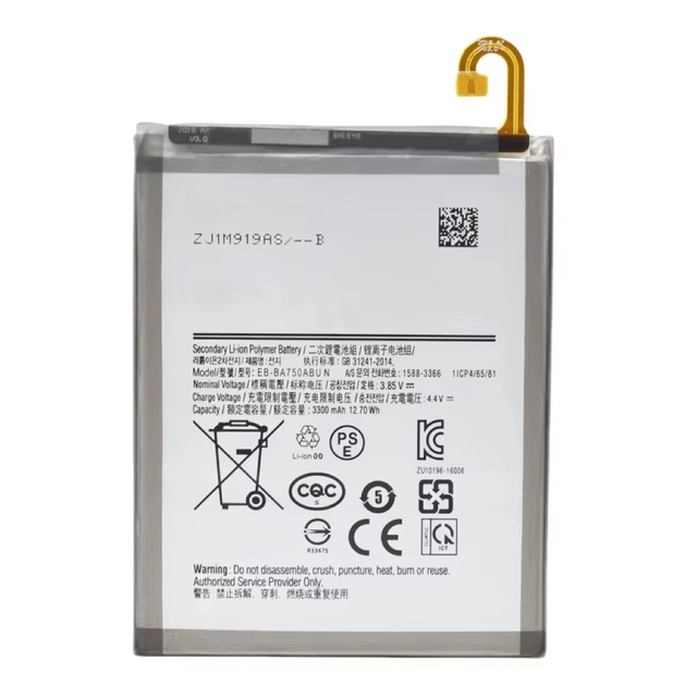 REAL CAP Replacement Battery EB-BA750ABU for Samsung Galaxy A10 A10 CORE A8S A60S A90 5G M10 A105F G8870 Cell Phone Factory OEM