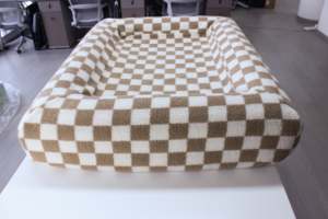 Hoogwaardig orthopedisch traagschuim grote honden- en kattenbank, kussen, op maat gemaakte luxe dierenbed, waterdicht, wasbaar, afneembare hoes - Product Image 4
