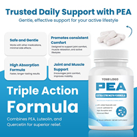 Compléments alimentaires personnalisés à marque privée : Capsules PEA triple action enrichies en Lutéoline et Palmitoylethanolamide (PEA)