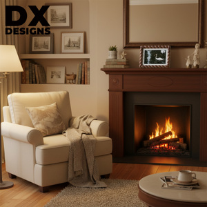 Cadre photo en bois brun moderne personnalisé DX Designs, 4x6/5x7/6x8/8x10 pouces, cadre photo en bois élégant pour la maison et le bureau - Product Image 4