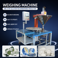 Máquina Dosificadora de Alta Precisión con Certificación CE para Pesar Materia Prima de Melamina, Soluciones para Fábricas de Vajillas
