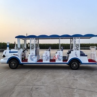 Mini-bus électrique de tourisme à bas prix, batterie au lithium, garantie 1 an, vente directe d'usine en Chine