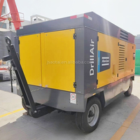 Compresseur d'air à vis diesel portable Atlas Copco Y1300 15-35 bar 36,5 m³/min pour la construction et les mines