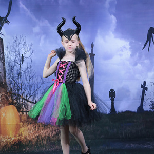 Disfraz de Bruja Mágica de HP para Niñas, Traje de Halloween para Representaciones Teatrales, Disfraz de Mago con Malla para Ballet - Product Image 3