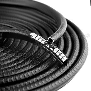 Bande de protection universelle en caoutchouc anti-rayures de 4 m pour portières de voiture, profilé de garniture de protection en U, autocollant de portière de voiture - Product Image 4