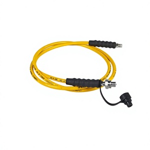 Tuyau hydraulique haute pression VHC-7250, 700 bars, 50 pieds, 15 m, avec connecteurs, tuyau d'huile adapté au vérin hydraulique de type Enerpac - Product Image 1
