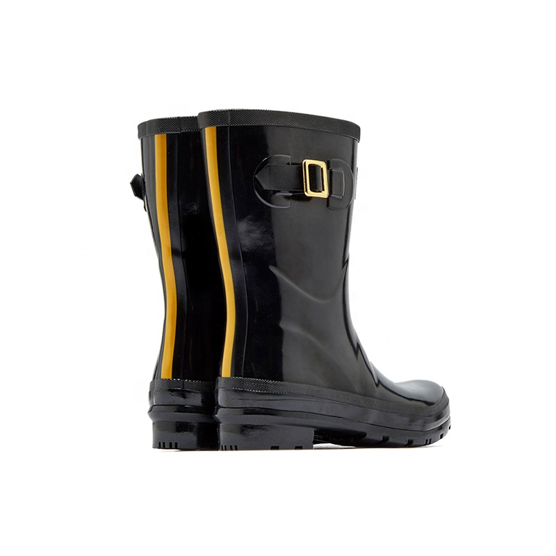 Amazon.com: Botas altas de hule brillante para lluvia, impermeables, para  invierno. : Ropa, Zapatos y Joyería