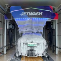 Machine de lavage de voitures électrique sans contact durable en acier inoxydable, pression de 150 bars, personnalisable, réduction de 30 % des coûts, intelligente et autonome