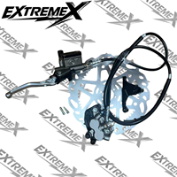 Kit de mise à niveau d'étrier de frein hydraulique, conception renforcée CNC anti-décoloration pour Sur-Ron Light Bee X Ultra Bee Off Road Edirt Bike