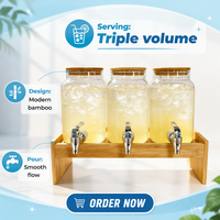 Wuso – Bouilloire en verre borosilicate classique, jetable, résistante à la chaleur, écologique, sécurisée pour l'eau bouillante, avec couvercle