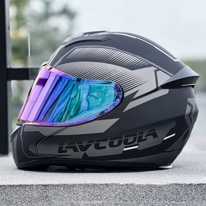 Mũ bảo hiểm fullface chất liệu ABS mới, bán chạy năm 2025, đạt chứng nhận DOT, in logo tùy chỉnh, bán buôn, dịch vụ OEM, Cascos - Product Image 3