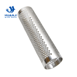 Tube filtrant perforé en acier inoxydable 304 pour filtres à cartouche - Product Image 1