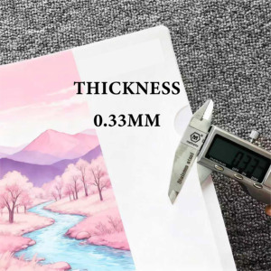 Tùy chỉnh trong suốt A5/A4 nhựa túi tài liệu rõ ràng tập tin văn phòng thư mục phong bì ví cho các trường học & Kinh doanh-quà tặng khuyến mãi - Product Image 3