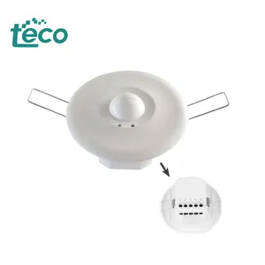 Professional manufacturer 5.8G Microwave Motion Sensor Recessed Flush Ceiling Mounted Light Switch