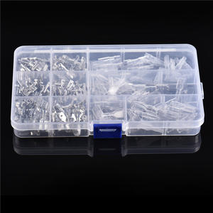 Kit de Conectores Transfronterizos de 270 Piezas, Contactos de Resorte de 2.8, 4.8 y 6.3 mm con Fundas de Inserción, Conectores Macho y Hembra para Dispositivos Digitales 3C - Product Image 1