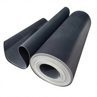 Membrane d'étanchéité autocollante en EPDM pour toiture, épaisseur 0,8 mm, certifiée ISO CE, pour toitures plates, longue durée de vie