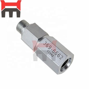 Excavadora C7 C9 Motor Regulador de presión de combustible 369-6662 Válvula de retención de retorno de metal Piezas esenciales - Product Image 2