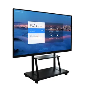 Giá rẻ giá 65 75 86 inch tương tác màn hình cảm ứng thông minh trắng đen tương tác màn hình cảm ứng bảng