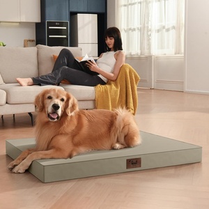 <span class=keywords><strong>Cama</strong></span> ortopédica moderna para perros, rectangular, refrescante en <span class=keywords><strong>verano</strong></span>, acogedora en invierno, impermeable, de tela Oxford, con espuma tipo caja de huevos, personalizable. - Product Image 3