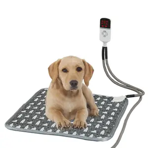 Verstelbare Verwarming Pad Puppy Power-Off Bescherming Huisdieren Elektrische Warm Mat Bed Waterdichte Bijtvast Draad Warm Mat voor Hond Kat