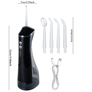 <span class=keywords><strong>Irrigador</strong></span> Bucal Portátil, 260 ml, Impermeable IPX7, 3 Modos, 4 Boquillas, Rotación de 360°, Limpiador Dental, Recargable por USB, OEM - Product Image 5
