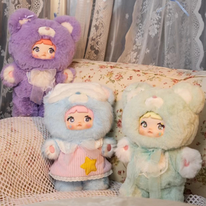 Nommi Goodnight Bear Series Blind Box Originale 400% Bambola Decorativa Carina Scatola Misteriosa alla Moda Giocattoli da Collezione Peluche - Product Image 2