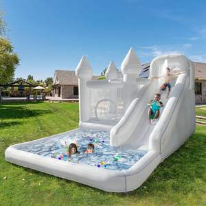 <span class=keywords><strong>Location</strong></span> de fête 14 pieds Oxford géant sautant blanc <span class=keywords><strong>avec</strong></span> <span class=keywords><strong>piscine</strong></span> <span class=keywords><strong>d</strong></span>'eau gonflable enfants château plein <span class=keywords><strong>d</strong></span>'entrain <span class=keywords><strong>maison</strong></span> de rebond <span class=keywords><strong>avec</strong></span> toboggan Combo blanc - Product Image 1