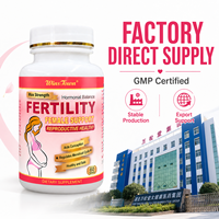 Comprimés de fertilité féminine Équilibre hormonal Suppléments de grossesse pour adultes Soutien à la conception féminine Bien-être quotidien Marque privée