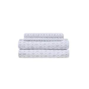 Ensemble de couette imprimé floral DB avec draps de lit 8 pièces en coton tissé pour chambre King/Queen Size pour usage hospitalier de mariage à domicile - Product Image 3
