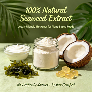 Carragenano en Polvo <span class=keywords><strong>E407</strong></span> Kappa Iota, Agente Gelificante para Gelatina, Dulces, Gomitas, Confitería, Grado Alimenticio, Vegano, Halal, Kosher, Bolsa de 25 kg - Product Image 2