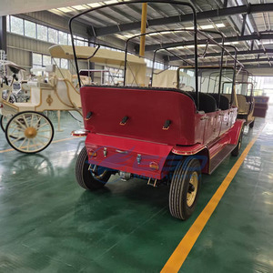 รถคลาสสิกไฟฟ้าสีแดง - Product Image 4