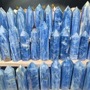 Prezzo all'ingrosso vendita calda di cristallo artigianale cyanite punto di scultura di energia di guarigione di pietra per i regali desiderati dalle <span class=keywords><strong>voglie</strong></span> - Product Image 2