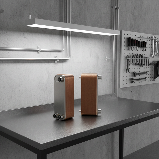 Industrial-Grade Waste Heat Recovery Stainless Steel Brazed Plate Heat Exchanger With Long Service Life and Energy Saving