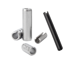 Goupilles à ressort cylindriques ouvertes en acier au carbone 65Mn DIN7346, finition brillante, robustes, 2mm, 2.5mm, <span class=keywords><strong>3mm</strong></span>, 4mm - Product Image 5
