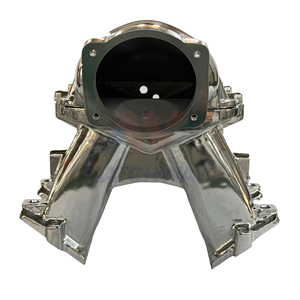 Полированный алюминиевый впускной коллектор MATCHWAY LS Lo-Ram EFI для двигателей GM Chevy <span class=keywords><strong>LS1</strong></span>/LS2/LS6 с комплектами топливных рельсов - Product Image 2