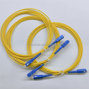 Precio de fábrica SC UPC 3,0mm Modo único Fibra única G.652D Core LSZH Cable de conexión de fibra óptica - Product Image 4