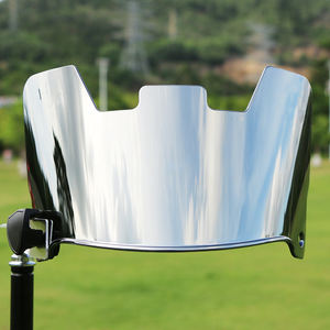 Visière de football argentée transparente, masque facial argenté pour <span class=keywords><strong>casque</strong></span> de football américain, compatible avec <span class=keywords><strong>Schutt</strong></span> F7 - Product Image 2