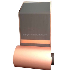 Matériaux de batterie au Lithium, feuille de cuivre revêtue au carbone conductrice - Product Image 1
