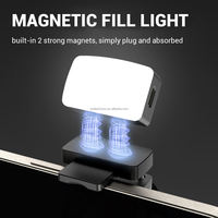 Mini Anneau Lumineux LED Portable pour Selfie 3000-6000K, Lumière d'Appoint Magnétique pour Vidéos TikTok, Diffusion en Direct, Photographie Professionnelle, OEM