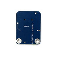 Módulo de Reloj en Tiempo Real Zetok DS1307 I2C de Bajo Consumo con Batería de Respaldo y Temporizador para Componentes Electrónicos, Visualización de la Hora